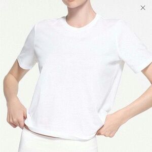 SKIMS White Short Sleeve Tee